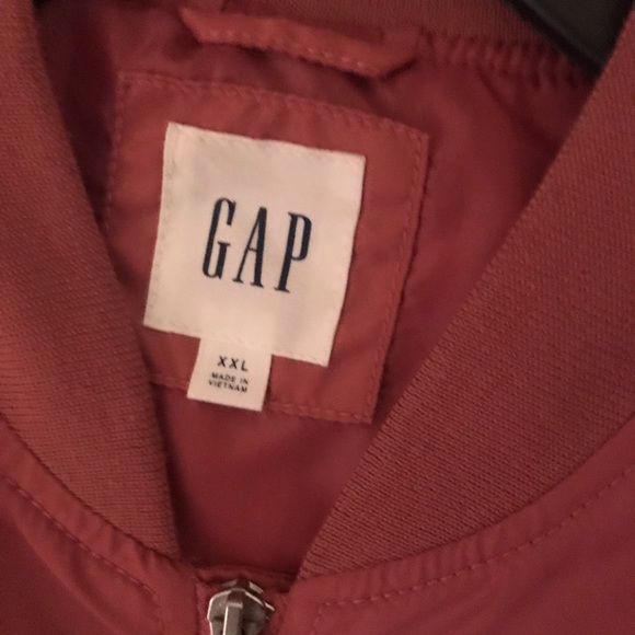 Gap salmon bomber jacket!! - Picture 2 of 3